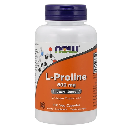 NOW Foods L-Proline 500mg