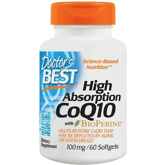 Doctor's Best High Absorption CoQ10 With BioPerine