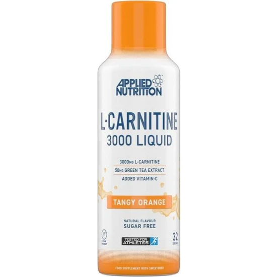 Applied Nutrition L-Carnitine Liquid 3000 Tangy Orange