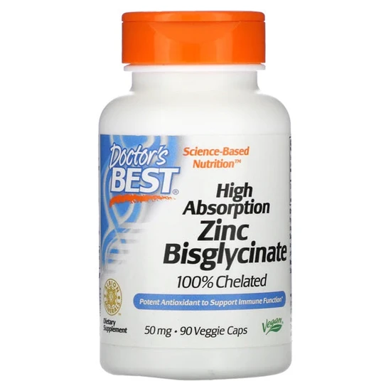 Doctor's Best High Absorption Zinc Bisglycinate