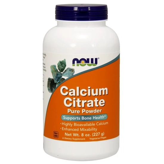 NOW Foods Calcium Citrate Pure Powder