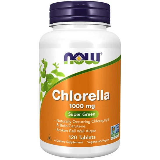Now Foods Chlorella 1000Mg 120 Tablets