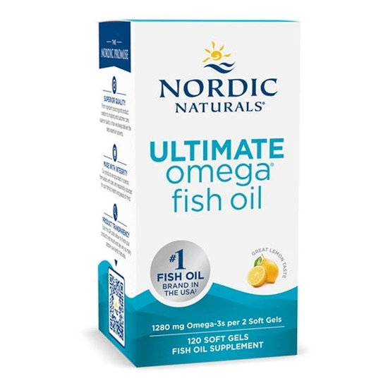Nordic Naturals Ultimate Omega 1280mg Lemon