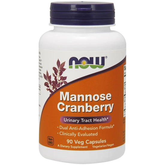 NOW Foods Mannose Cranberry Capsules