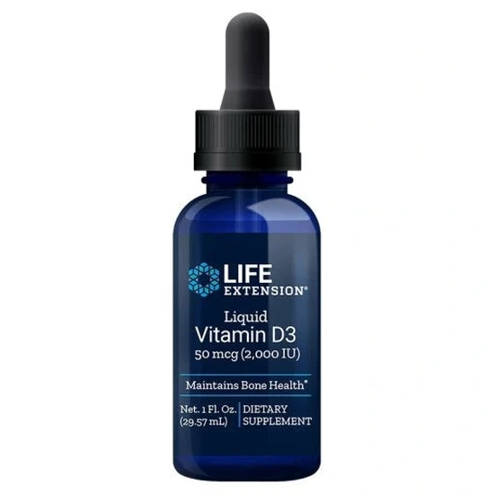 Life Extension Liquid Vitamin D3 50mcg