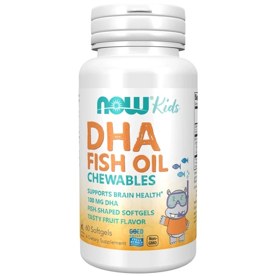 NOW Foods DHA Kid's Chewable 100mg