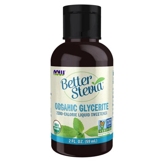 NOW Foods Better Stevia Glycerite Alcohol-Free