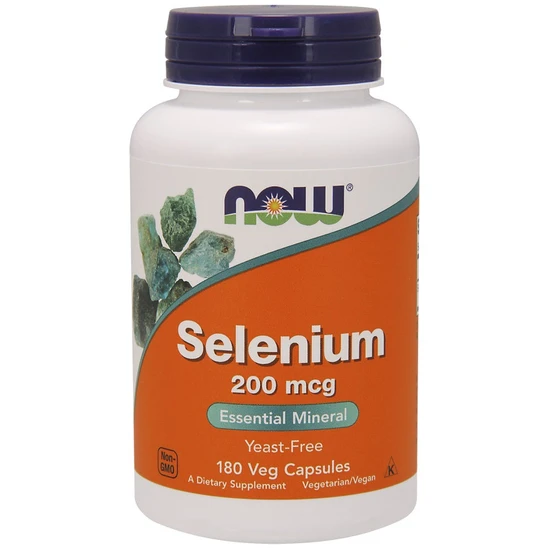 NOW Foods Selenium 200mcg Capsules
