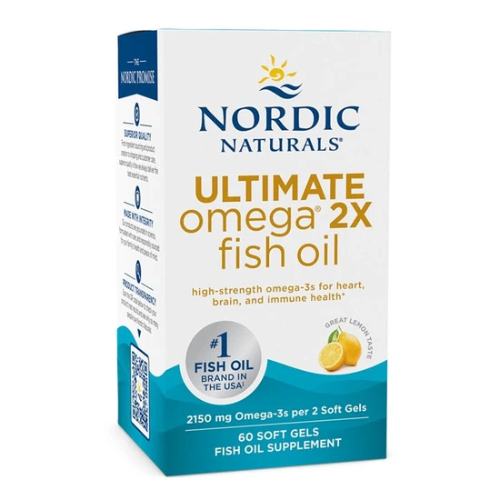 Nordic Naturals Ultimate Omega 2x 2150mg Lemon