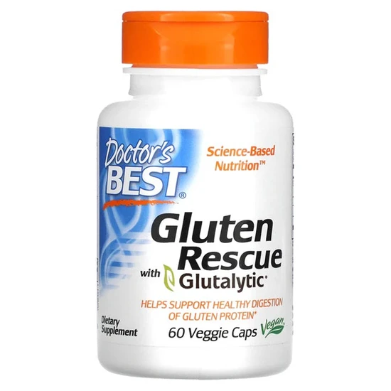 Doctor's Best Gluten Rescue With Glutalytic Vegicaps