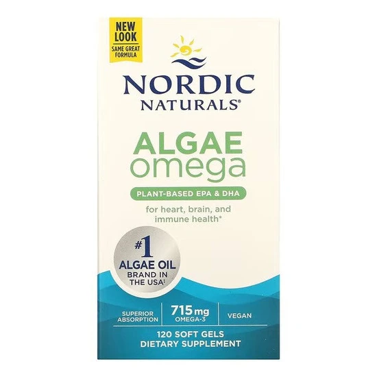 Nordic Naturals Algae Omega 715mg Softgels