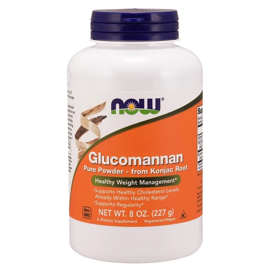 NOW Foods Glucomannan From Konjac Root Pure Powder