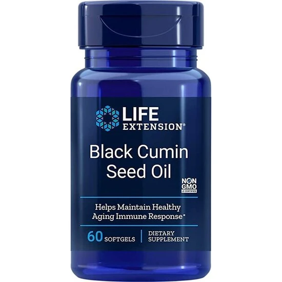 Life Extension Black Cumin Seed Oil Softgels