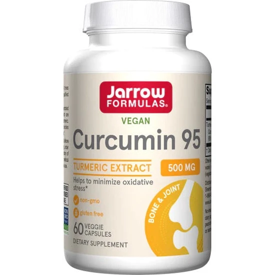 Jarrow Formulas Curcumin 95 500mg Vegicaps