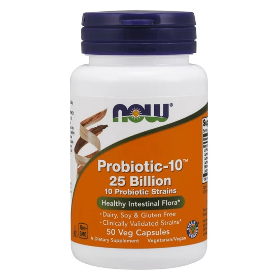 NOW Foods Probiotic-10 25 Billion Capsules