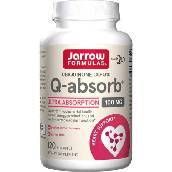 Jarrow Formulas Q-Absorb 100Mg Softgels 120 Softgels
