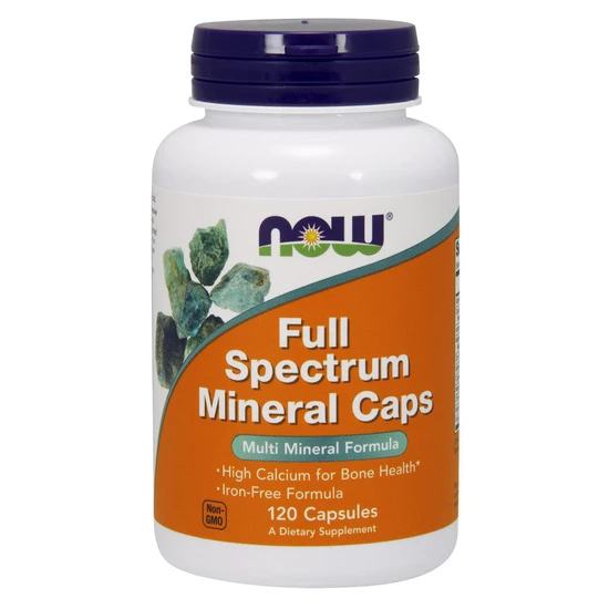 NOW Foods Full Spectrum Minerals Iron-Free Capsules