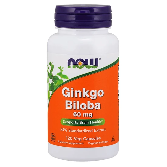 NOW Foods Ginkgo Biloba 60mg
