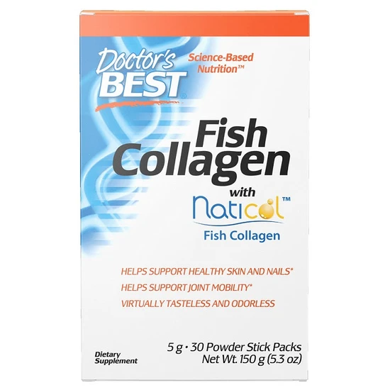 Doctor's Best Fish Collagen With Naticol Fish Collagen Stick
