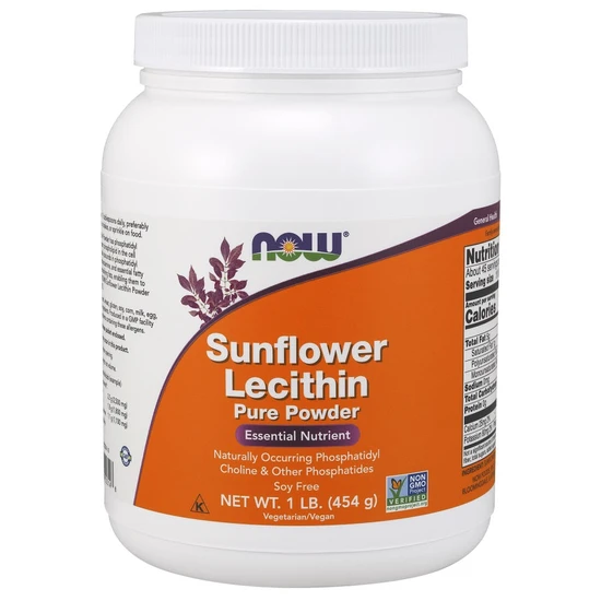 NOW Foods Sunflower Lecithin Pure Powder