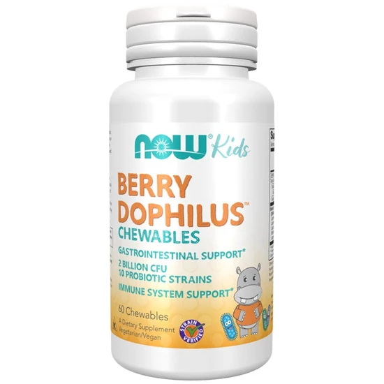 NOW Foods BerryDophilus Kids Chewables