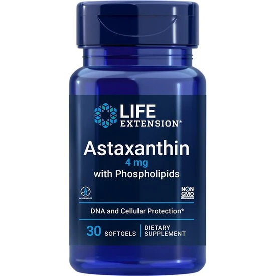 Life Extension Astaxanthin With Phospholipids 4mg