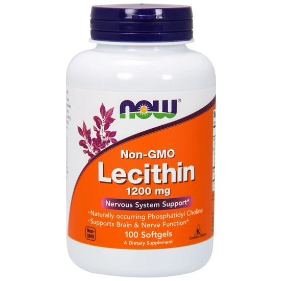 NOW Foods Lecithin 1200mg Non-GMO
