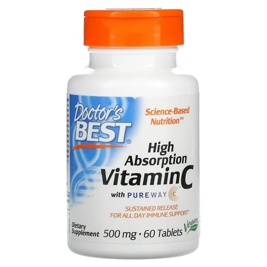 Doctor's Best Sustained Release Vitamin C With PureWay-C