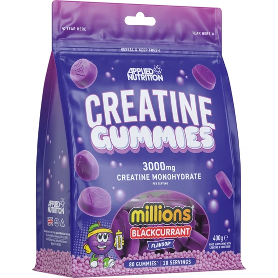 Applied Nutrition Creatine Millions Blackcurrant Gummies