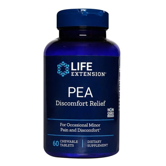 Life Extension PEA Discomfort Relief Chew Tablets