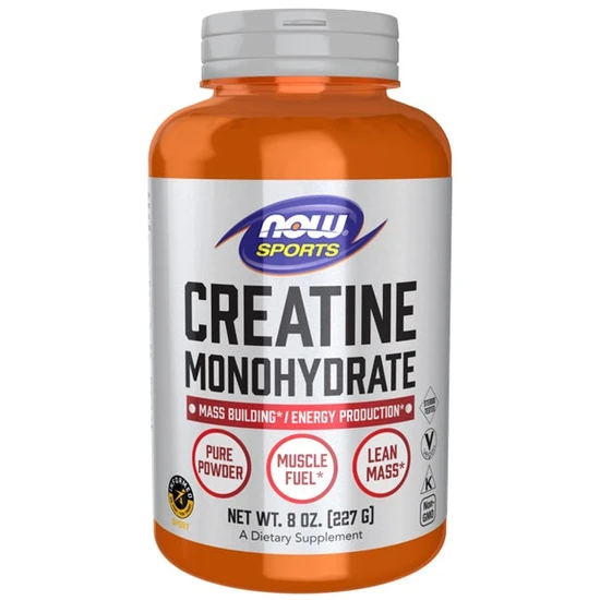 NOW Foods Creatine Monohydrate Pure Powder