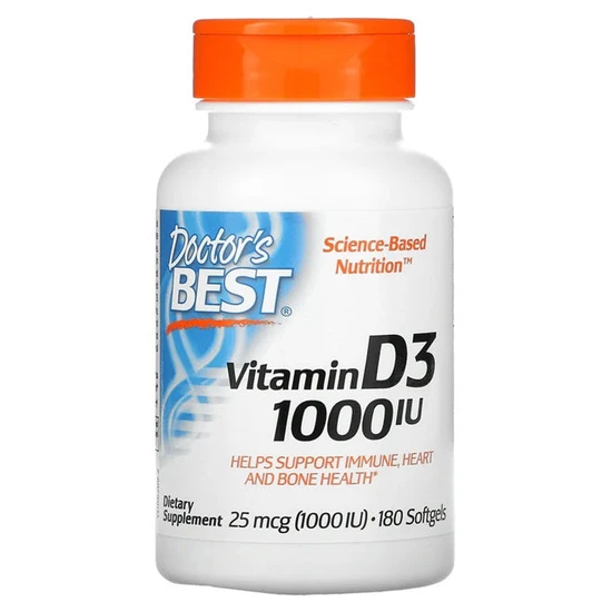 Doctor's Best Vitamin D3 1000iu