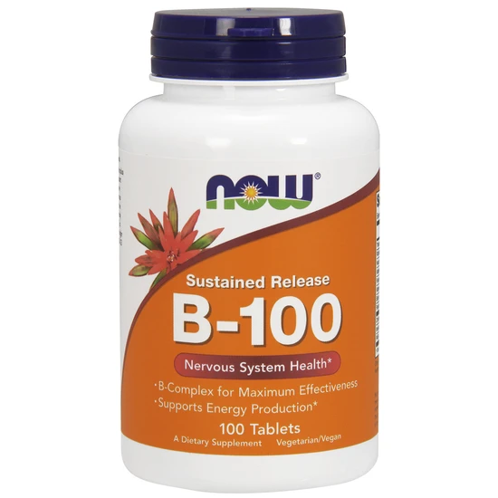 NOW Foods Vitamin B-100 Sustained Release