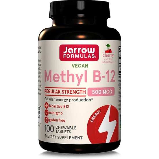 Jarrow Formulas Methyl B12 500mcg Lozenges