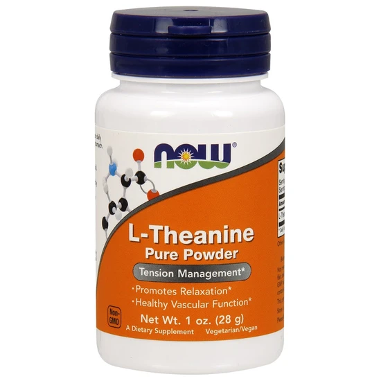 NOW Foods L-Theanine Pure Powder