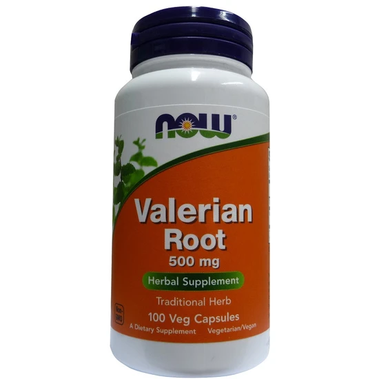 NOW Foods Valerian Root 500mg Capsules