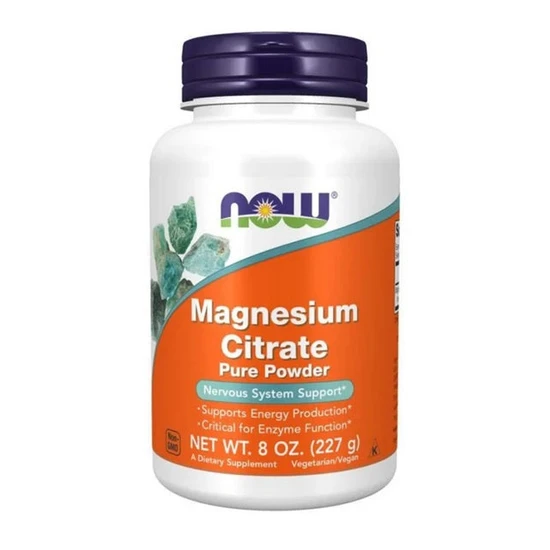 NOW Foods Magnesium Citrate Pure Powder
