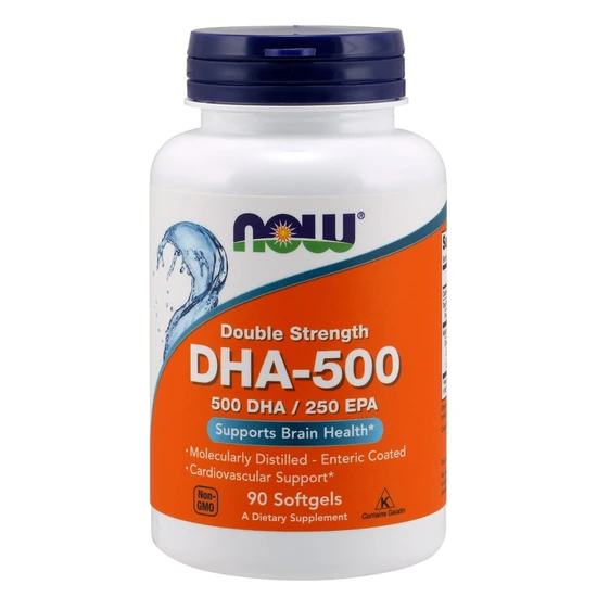 NOW Foods DHA-500 500DHA/250EPA Softgels