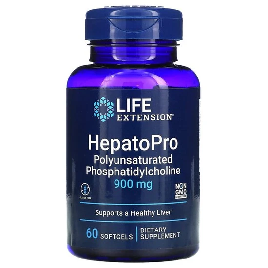 Life Extension HepatoPro Polyunsaturated Phosphatidylcholine 900mg Softgels