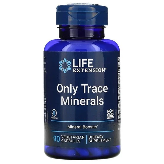 Life Extension Only Trace Minerals Vegicaps