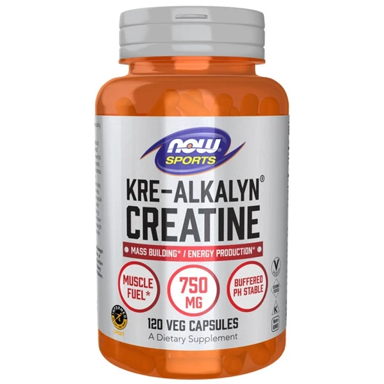NOW Foods Kre-Alkalyn Creatine Capsules