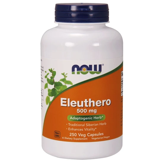 NOW Foods Eleuthero 500mg Capsules