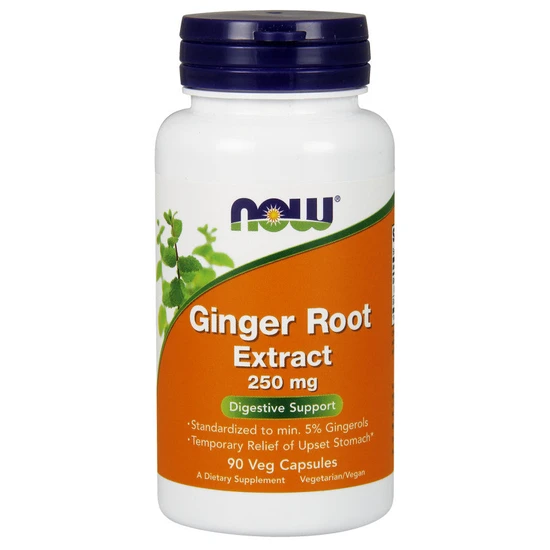 NOW Foods Ginger Root Extract 250mg