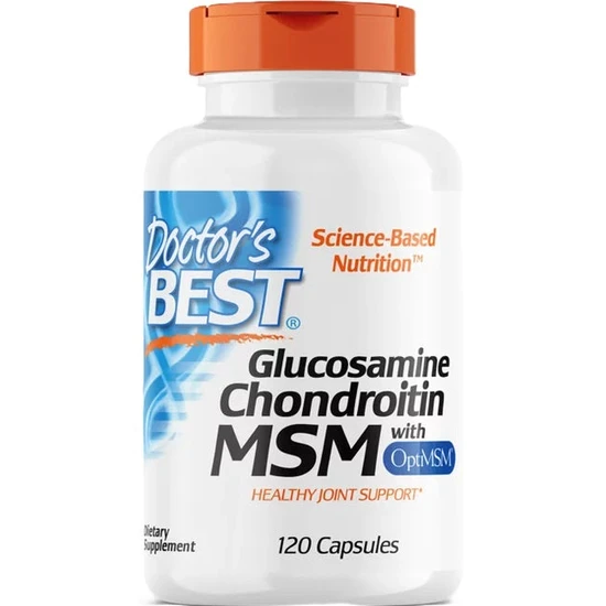 Doctor's Best Glucosamine Chondroitin MSM With OptiMSM