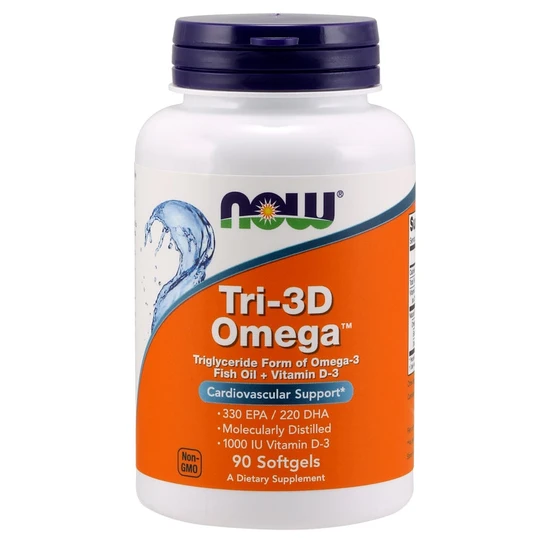 NOW Foods Tri-3d Omega Softgels