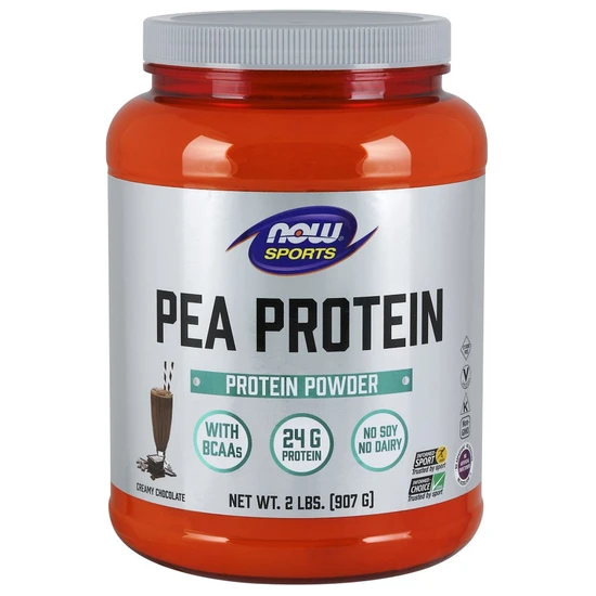 NOW Foods Pea Protein Dutch Chocolate