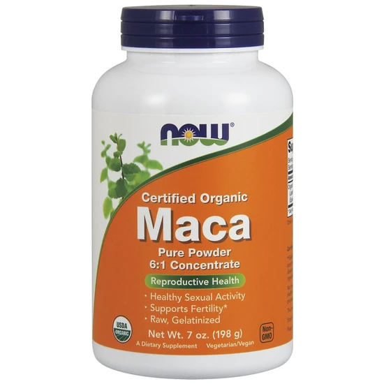 NOW Foods Maca 6:1 Concentrate Pure Powder