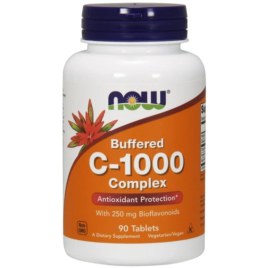 NOW Foods Vitamin C-1000 Complex Buffered With 250mg Bioflavonoids