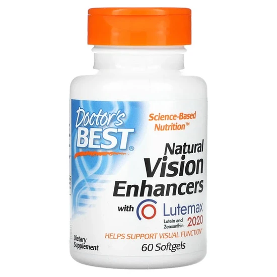 Doctor's Best Natural Vision Enhancers Softgels