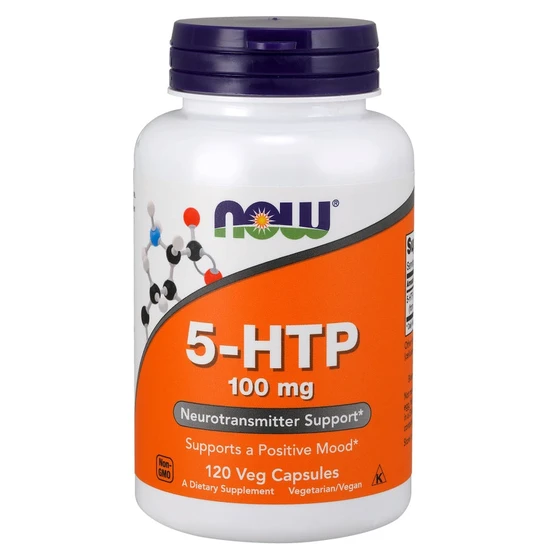 NOW Foods 5-HTP 100mg Capsules